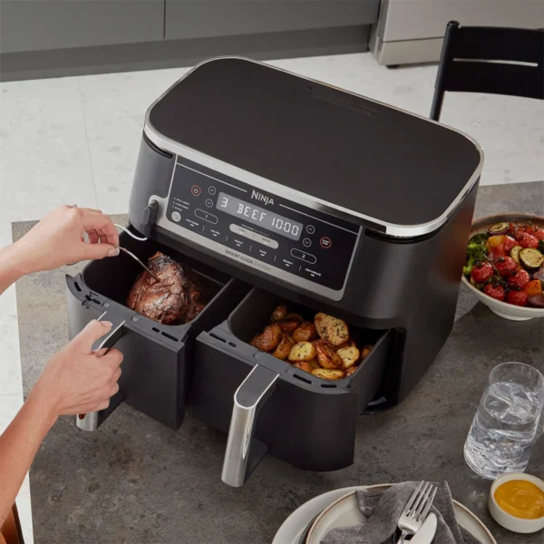 Friteuse sans huile Ninja Foodi MAX DualZone avec système Smart Cook AF451EU – Image 3